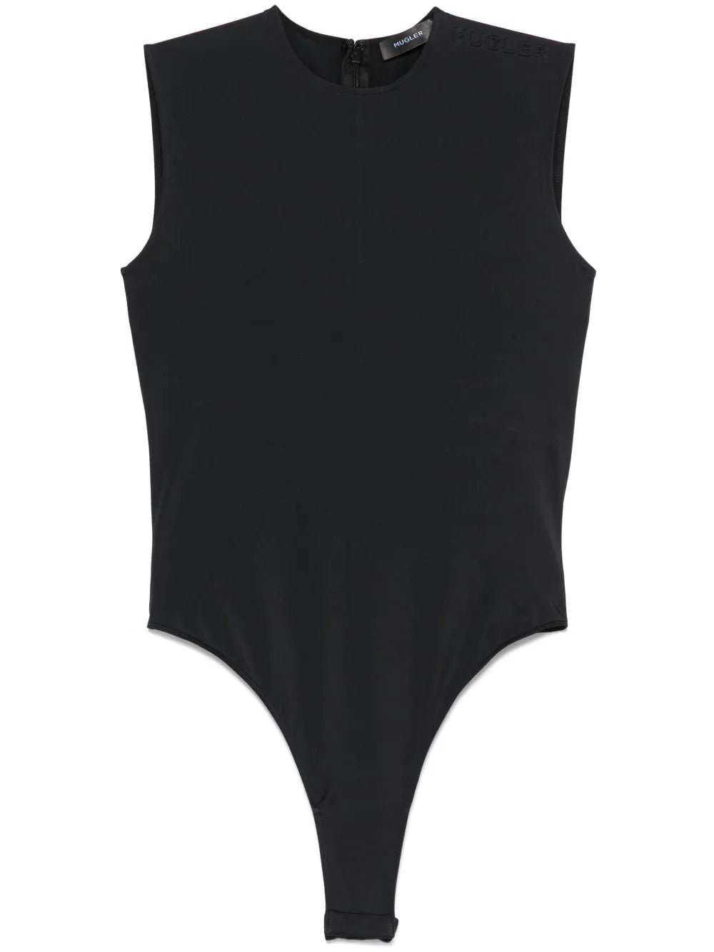 Logo-Embossed Sleeveless Bodysuit