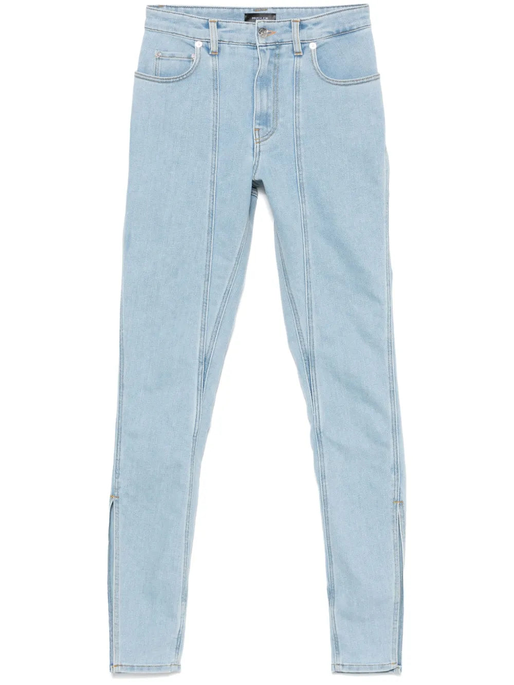 Seam-Detail Jeans