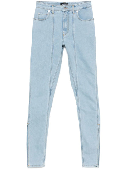 Seam-Detail Jeans