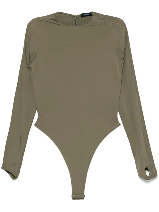 Logo-Embossed Bodysuit