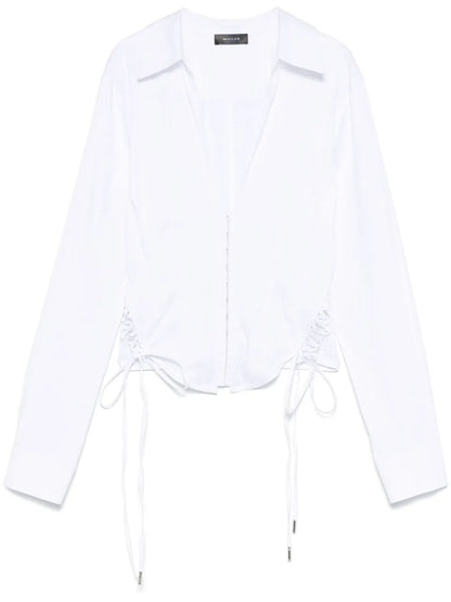 Corset Poplin Shirt