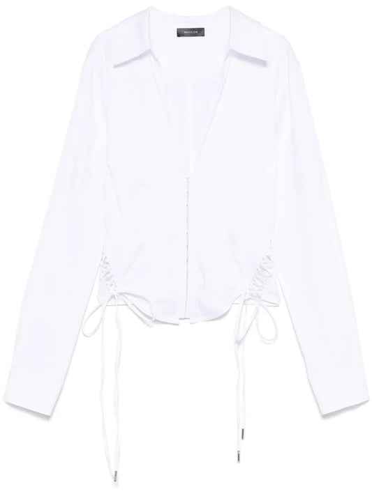 Corset Poplin Shirt