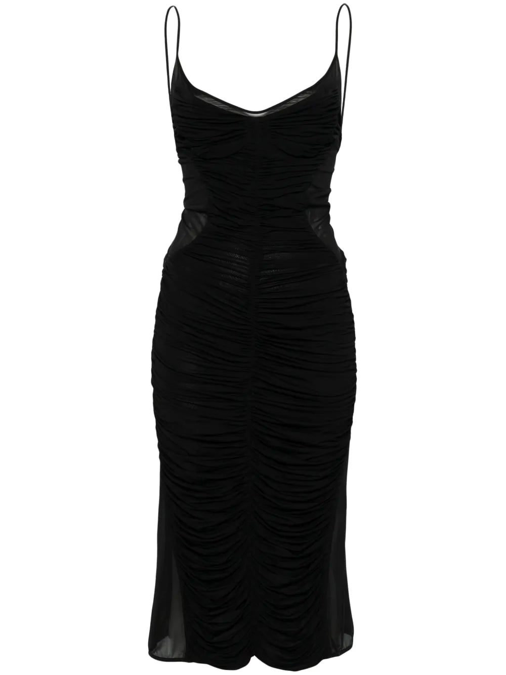Ruched Midi Dress