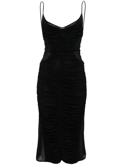 Ruched Midi Dress