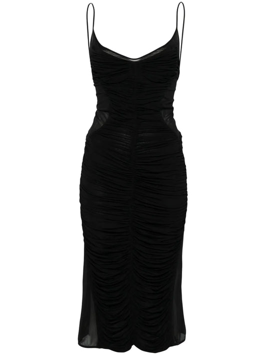 Ruched Midi Dress