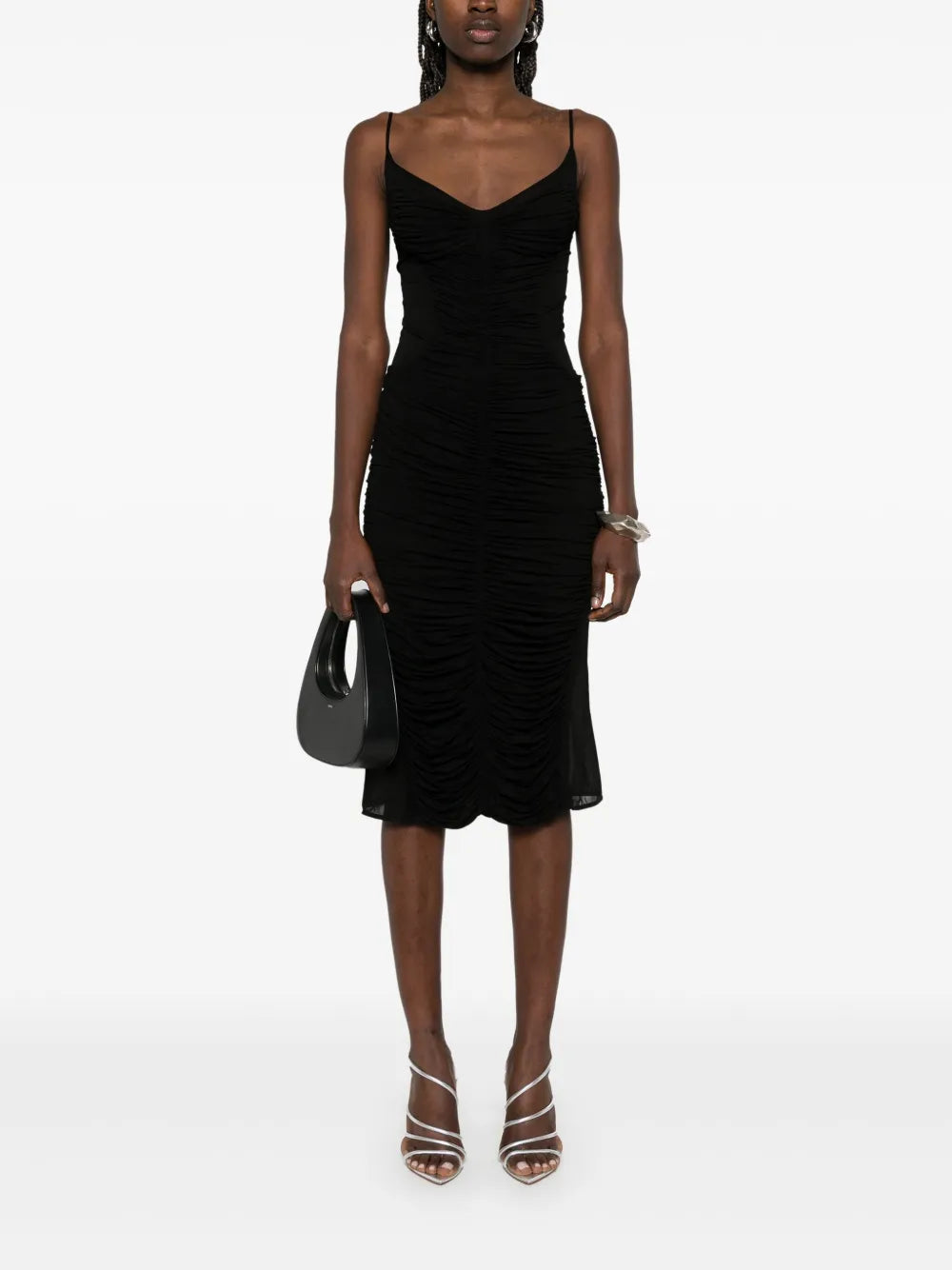 Ruched Midi Dress
