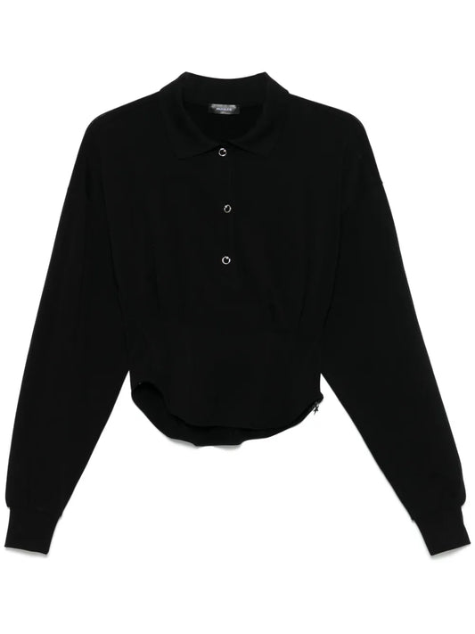 Corseted Polo Shirt