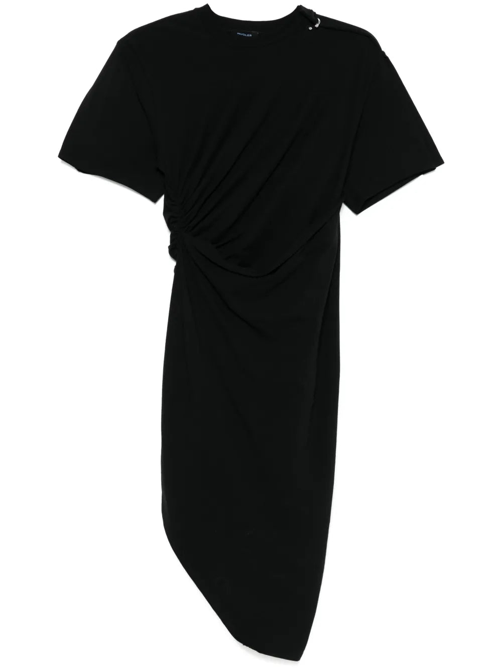 Piercing-Detail Midi Dress