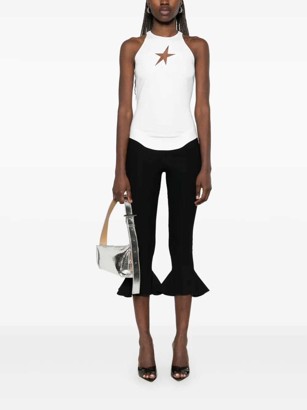 Star-Motif Tank Top