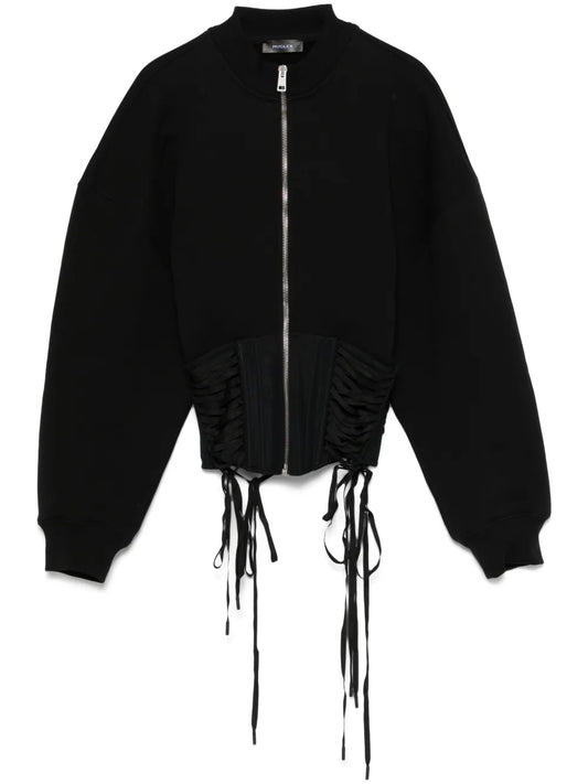 Laced Corset Sweatshirt
