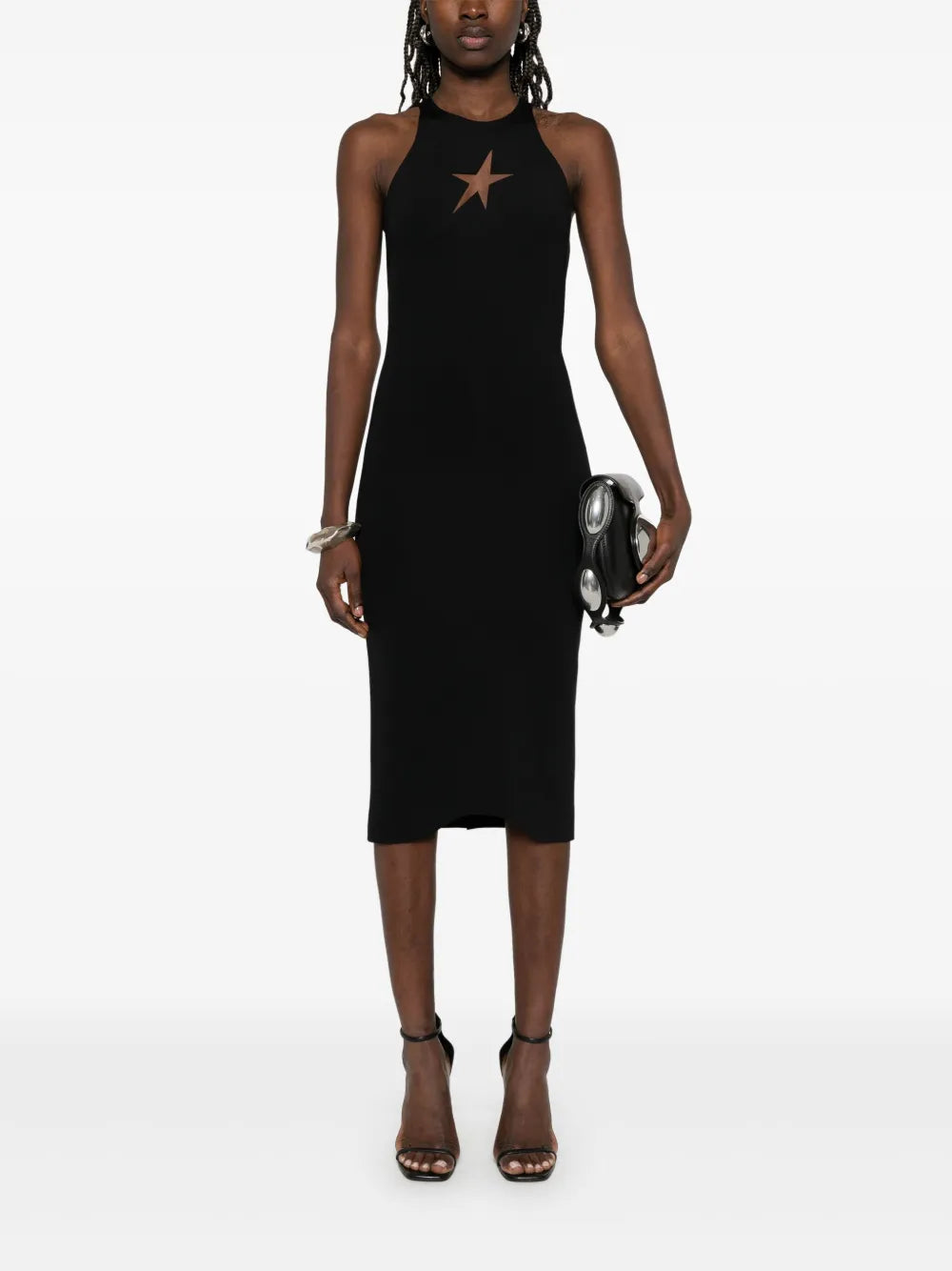 Star Sleeveless Midi Dress