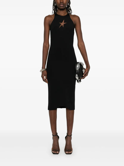 Star Sleeveless Midi Dress