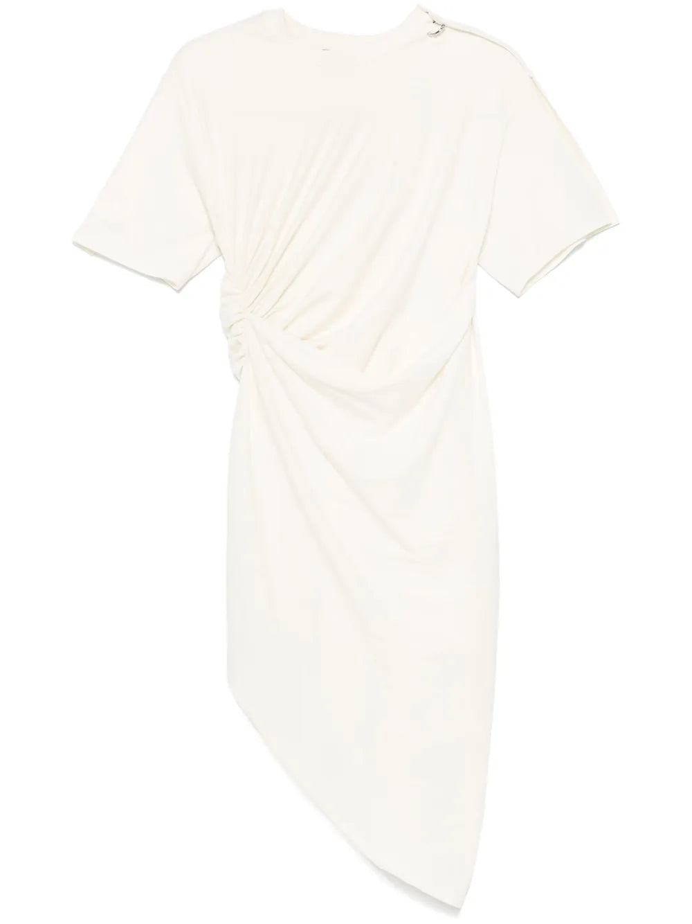 Piercing-Detail Midi Dress