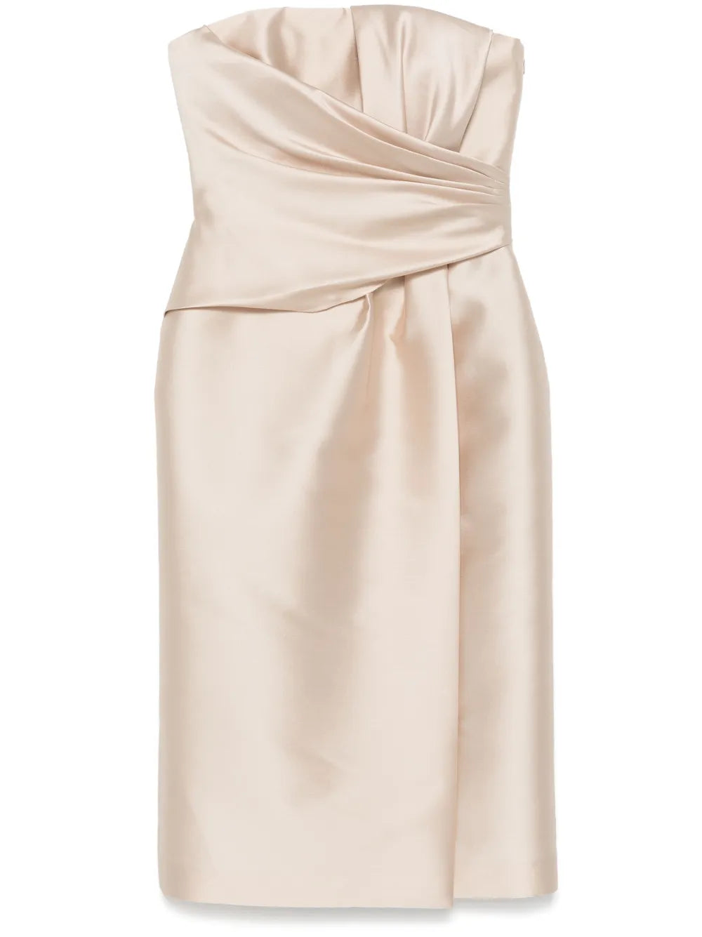 Strapless Midi Dress