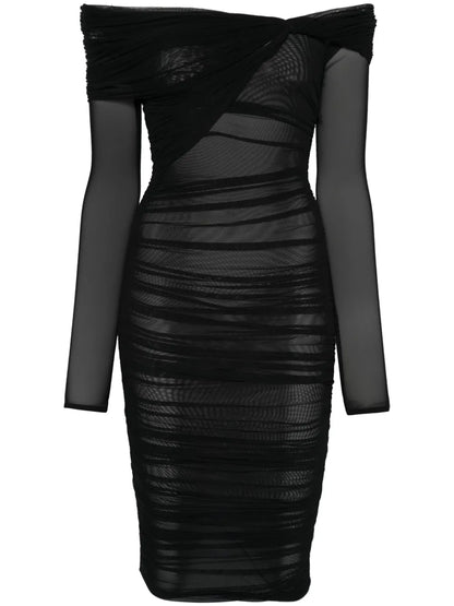 Off-Shoulder Mini Dress