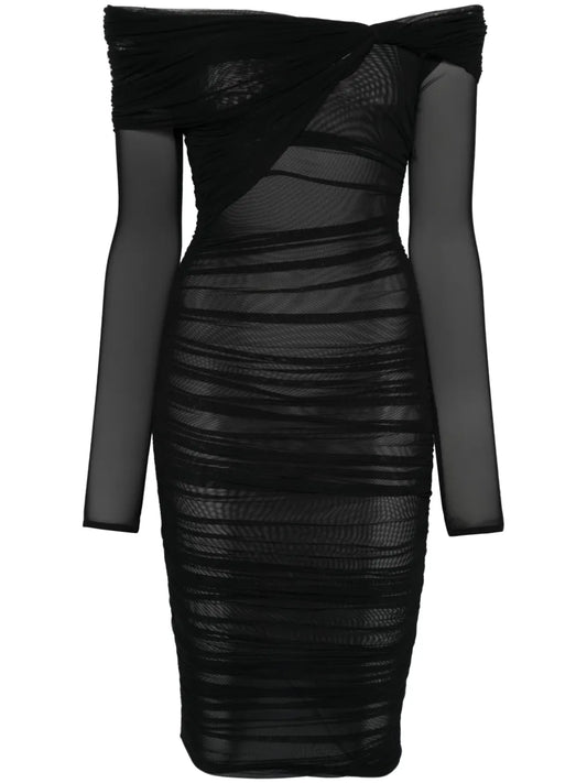 Off-Shoulder Mini Dress