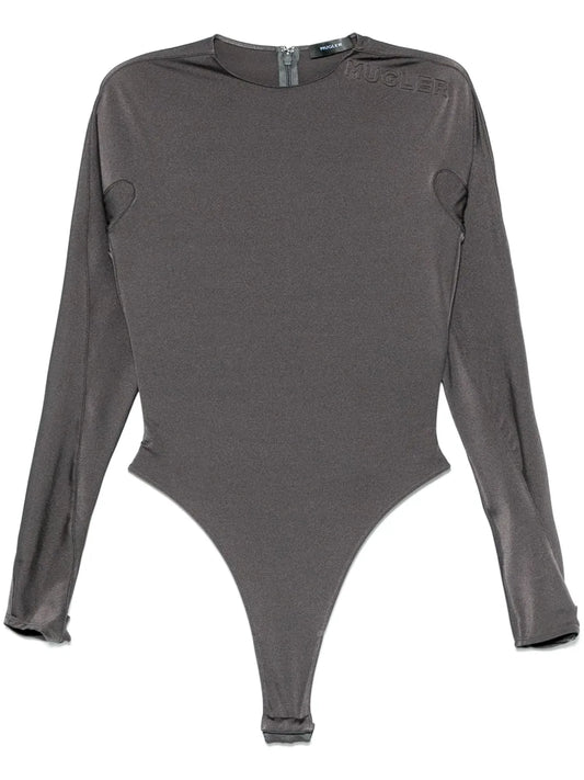 Logo-Embossed Bodysuit