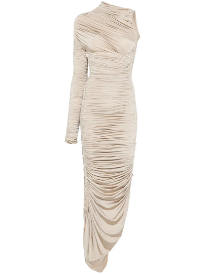 Asymmetrical Maxi Dress