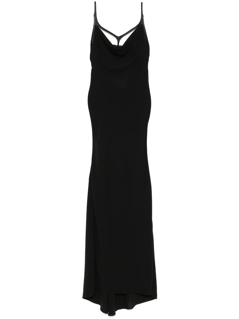 Harness Crepe Gown