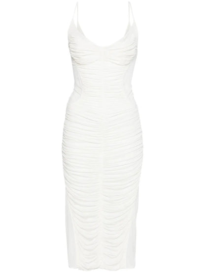 Ruched Midi Dress