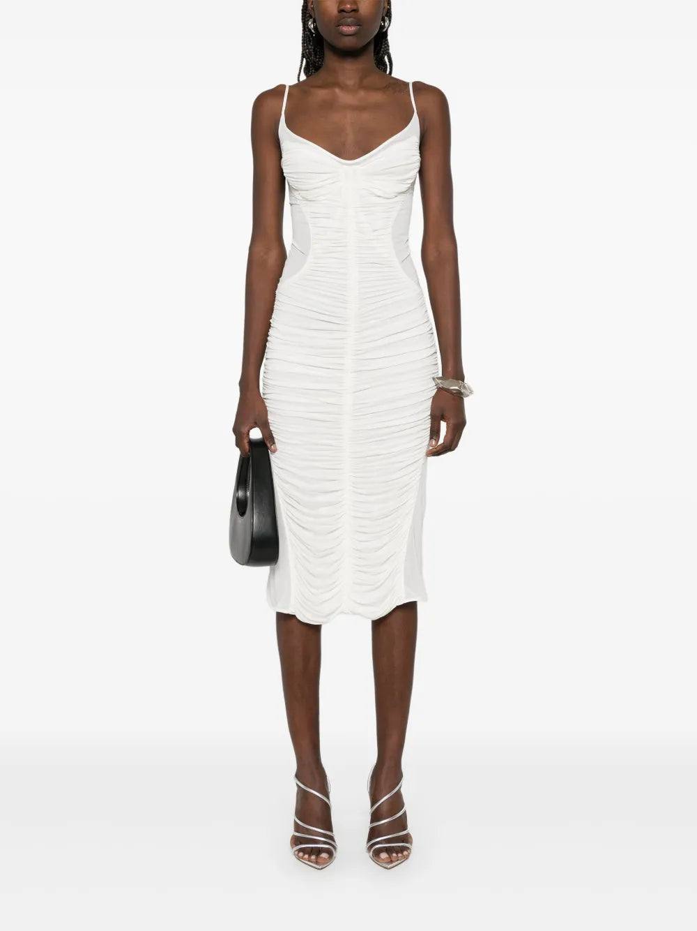 Ruched Midi Dress
