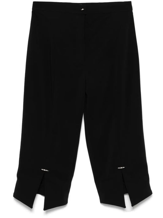 Pierced Cropped Trousers