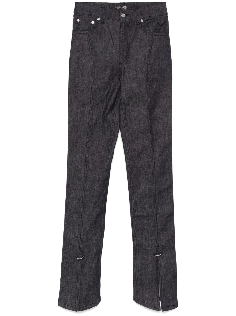 Piercing-Detail Jeans