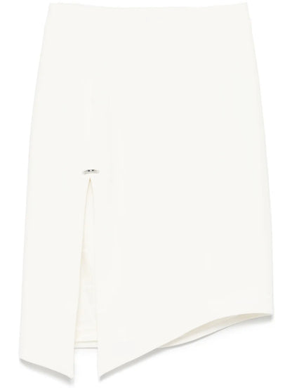 Pierced Midi Skirt