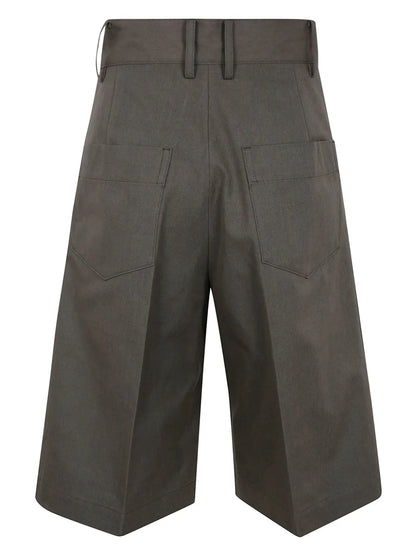 Pleated Shorts