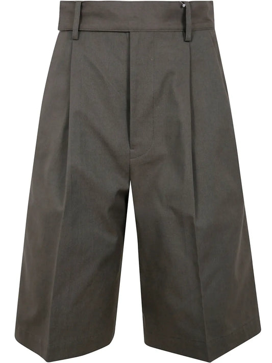 Pleated Shorts