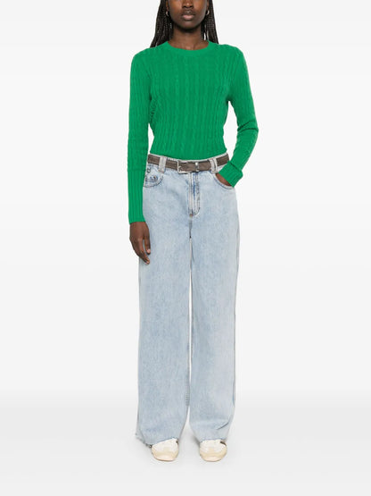 Cable-Knit Sweater