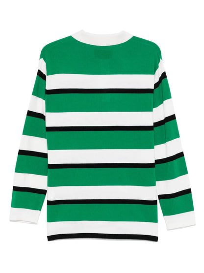 Striped Rugby Polo Shirt