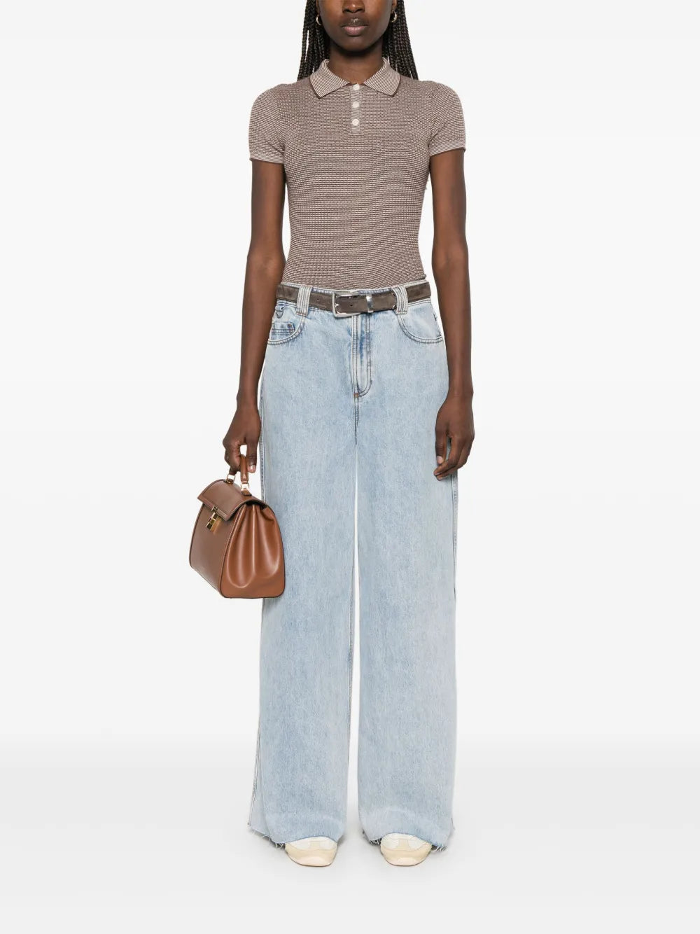 Shrunken Polo Top