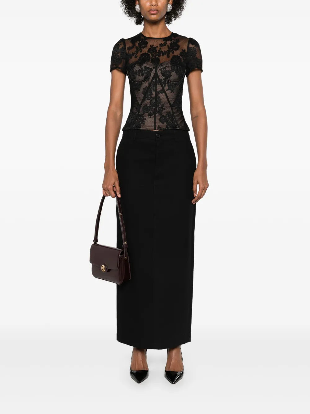 Lace Bustier-Style Top