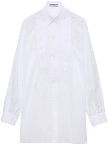 Pleated Batiste Shirt