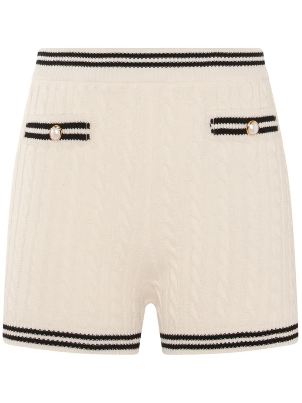 Cable-Knit Shorts