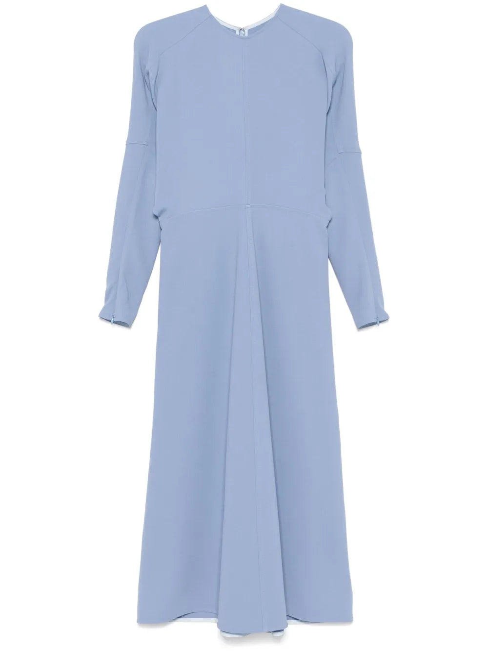 Dolman-Sleeves Midi Dress