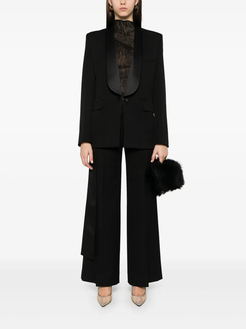 Shawl-Collar Blazer