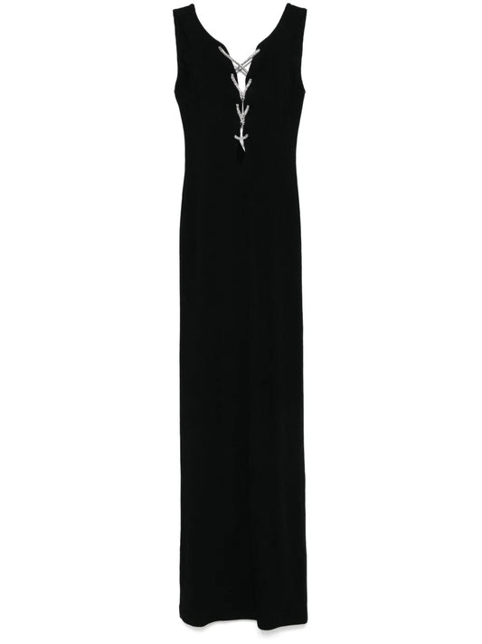 Lace-Up Gown