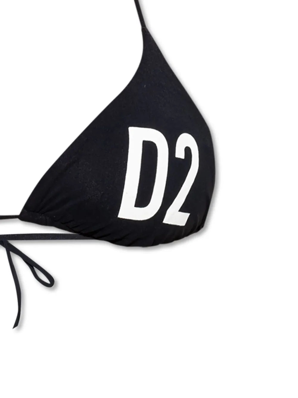 Maxi-Logo Triangle Bikini Top