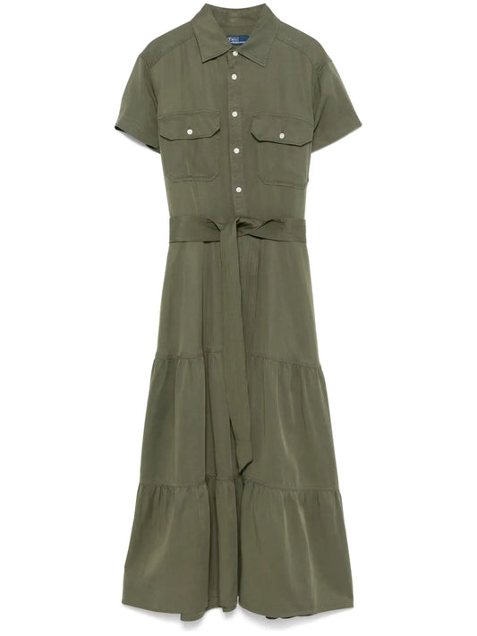 Tiered Midi Dress