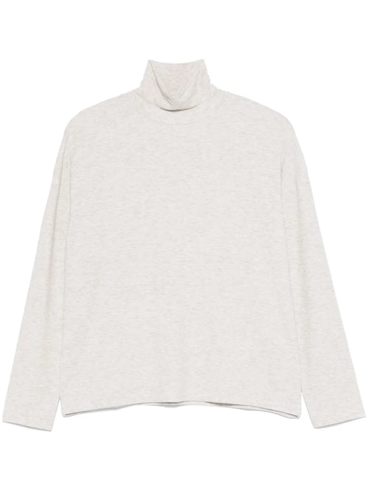 Roll-Neck Long-Sleeve Top