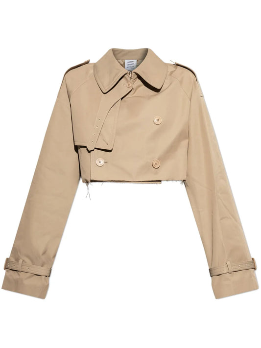 Cropped Trench Jacket