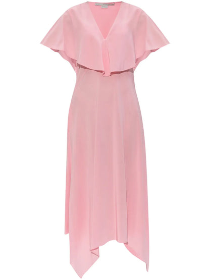 Draped Midi Dress