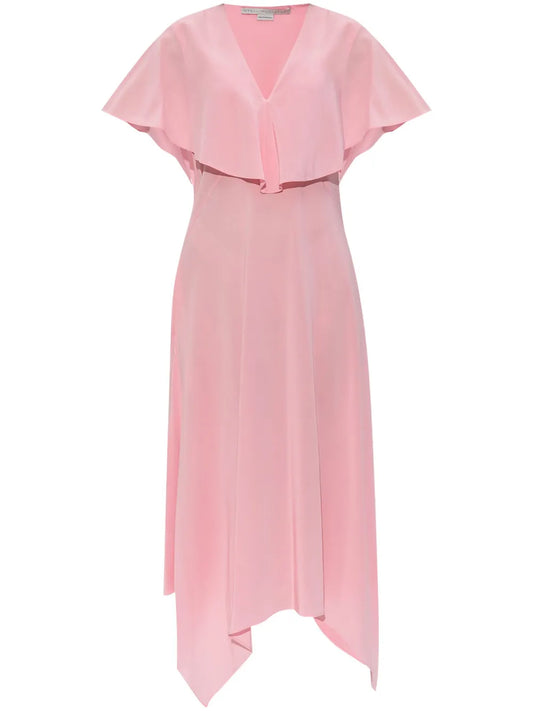 Draped Midi Dress