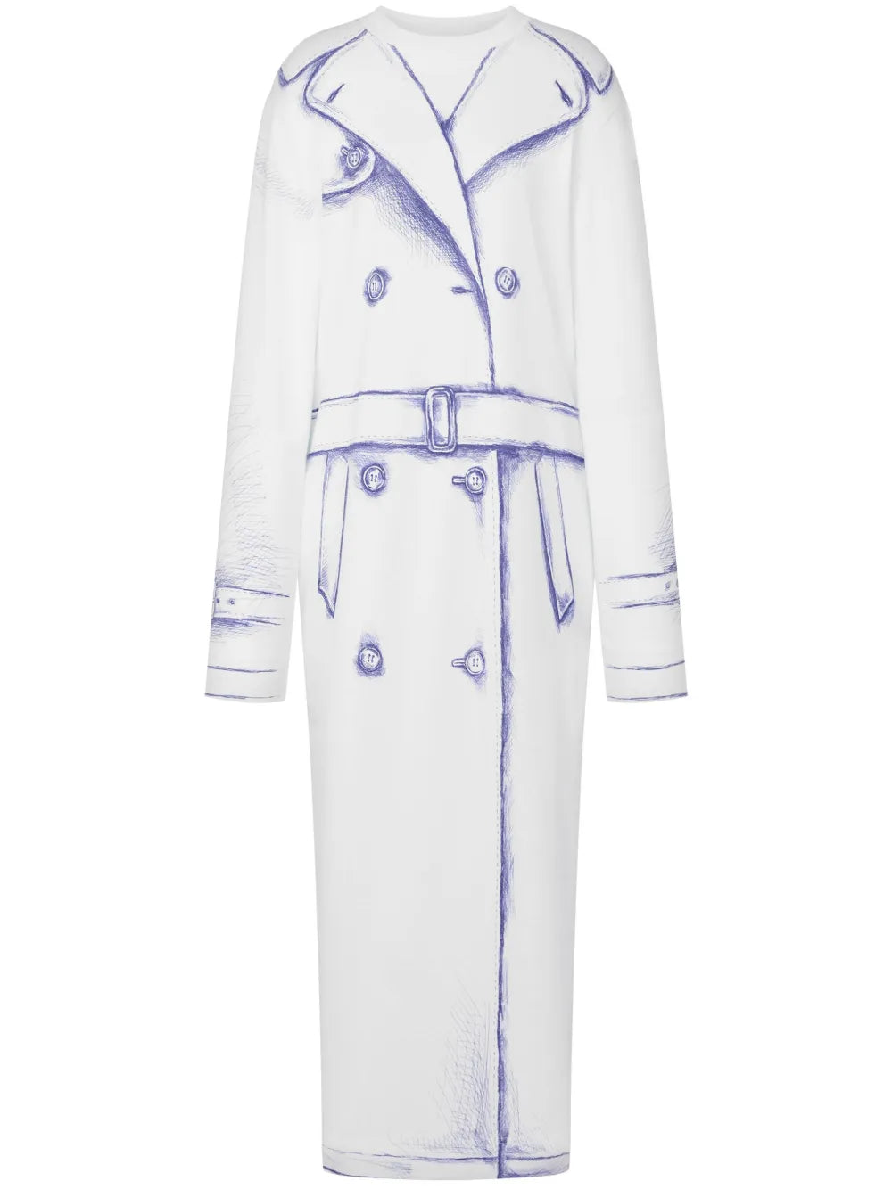 Printed Midi Dress