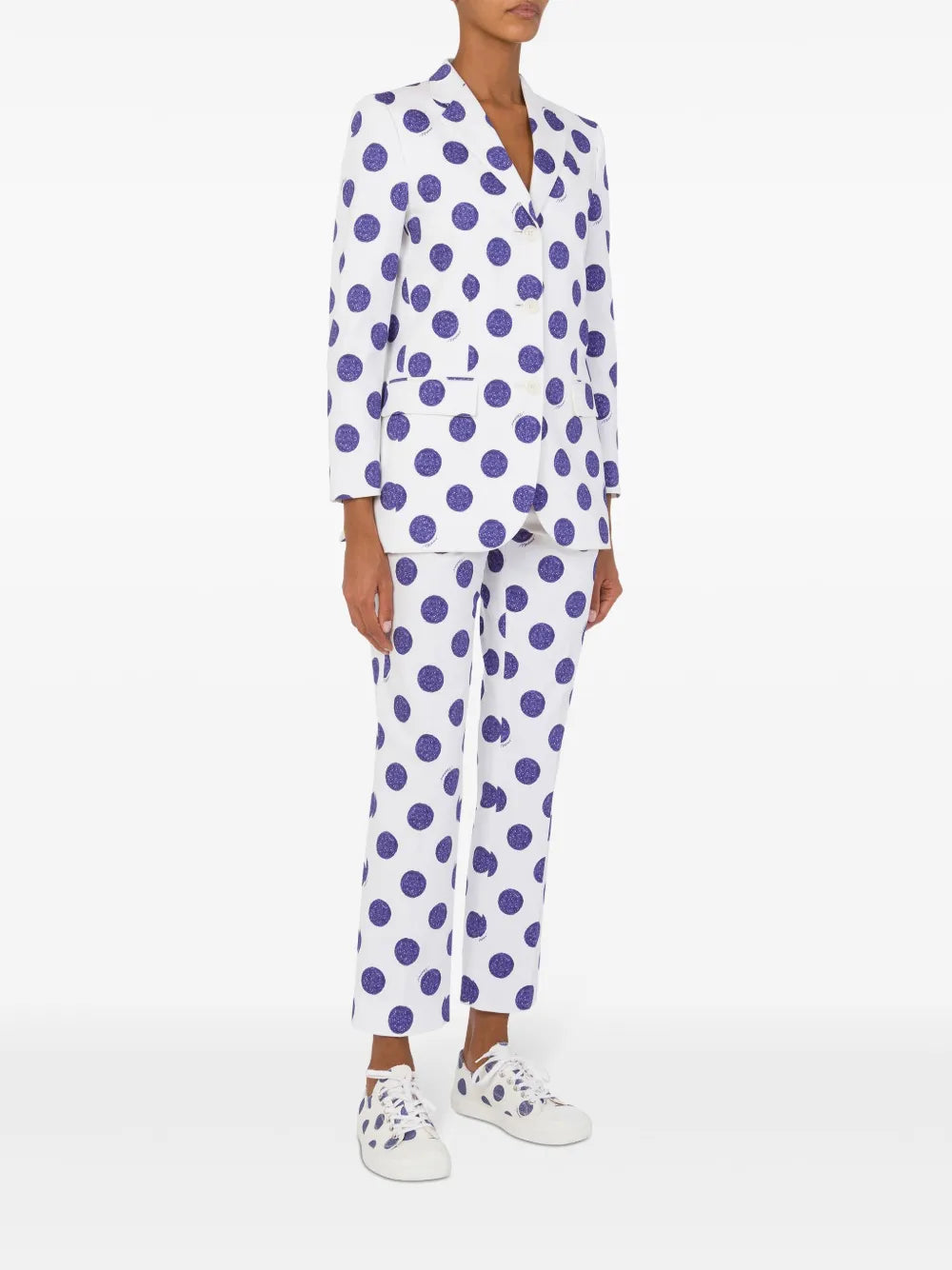 Polka-Dot Blazer