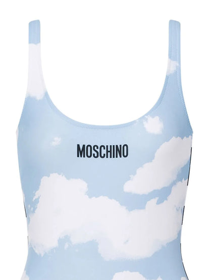 Cloud-Print Swimsuit