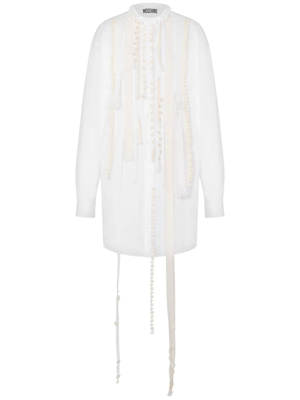 Appliqué-Detailing Dress