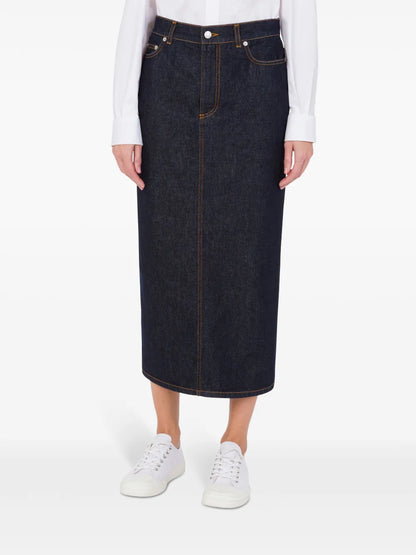 Pencil Midi Skirt